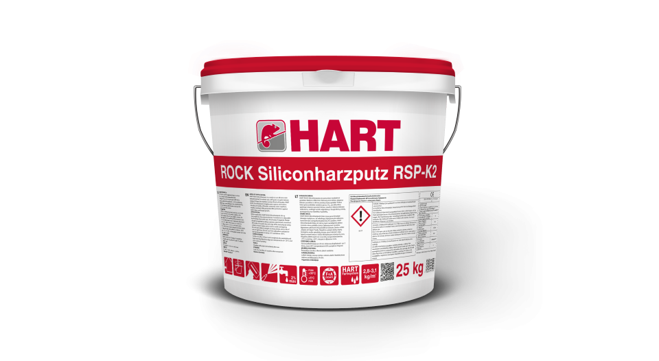 Silikoninis dekoratyvinis tinkas HART ROCK Siliconharzputz