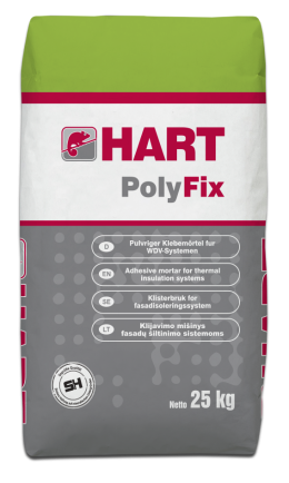 Klijavimo mišinys HART PolyFix
